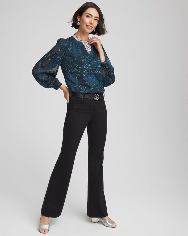 Novelty Texture Blouse - image 2